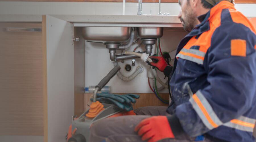 Professional slab leak plumber services in Andover, ME